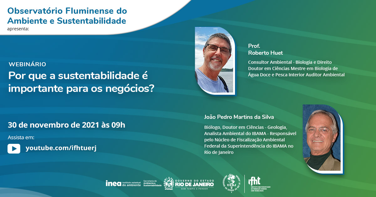 WEBINÁRIO - Por que sustentabilidade é importante para os negócios?