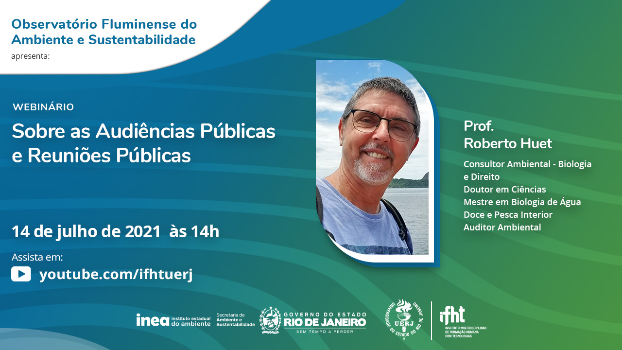 WEBINÁRIO - Sobre as Audiências Públicas e Reuniões Públicas