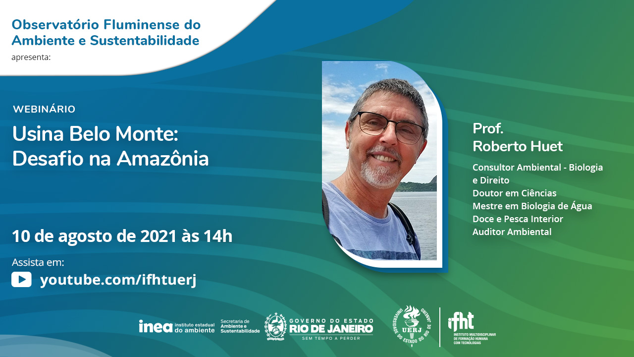 WEBINÁRIO - Usina Belo Monte : Desafio da Amazônia